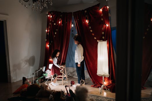 Uşaq Teatr Oyunu — İmprovizasiya Dərsi